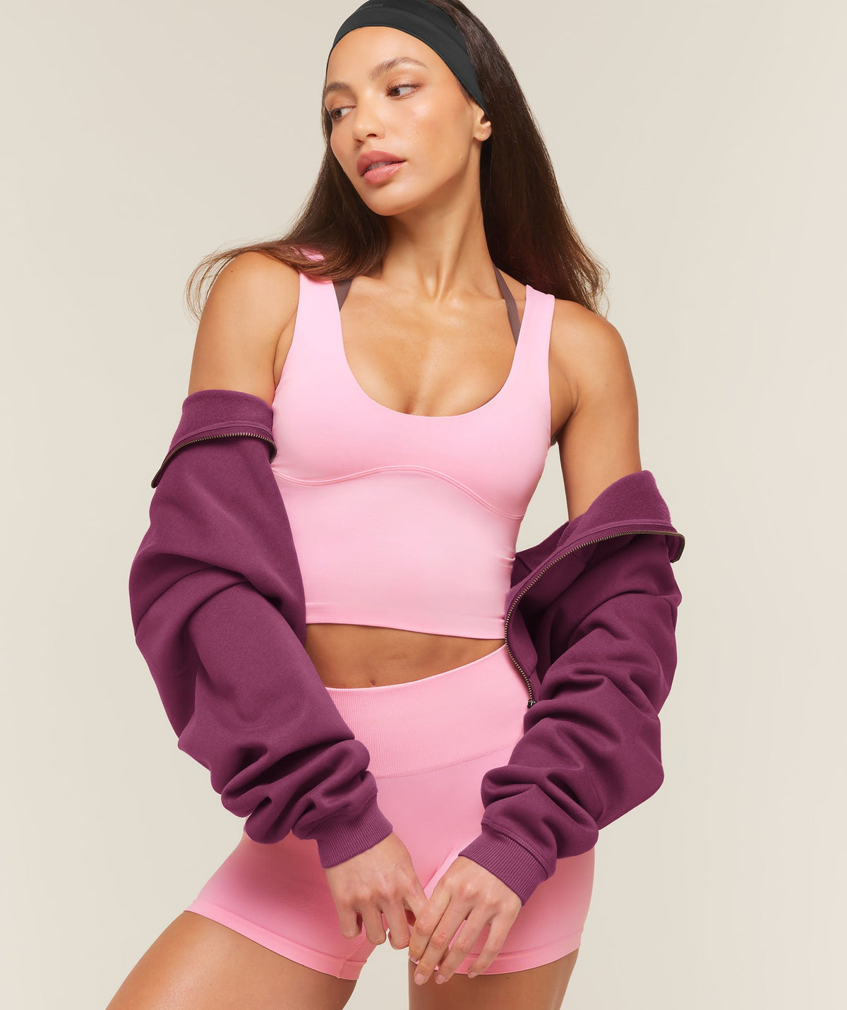 Everyday Seamless Shelf Tank - Poise Pink — imagem 4