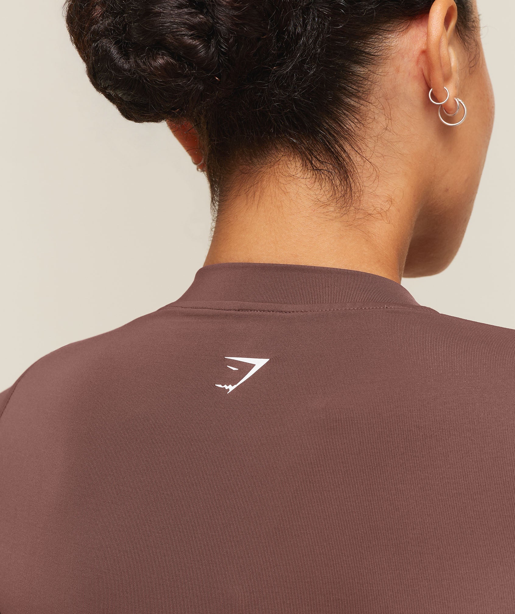 Everyday Seamless Zip Tracktop - Espresso Brown — imagem 5