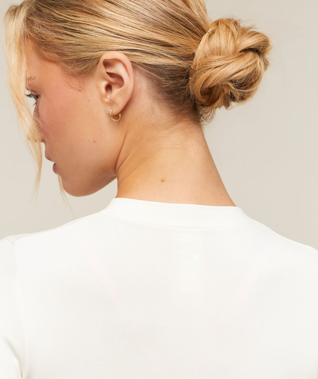Everyday Seamless Zip Tracktop - Soft White — imagem 6