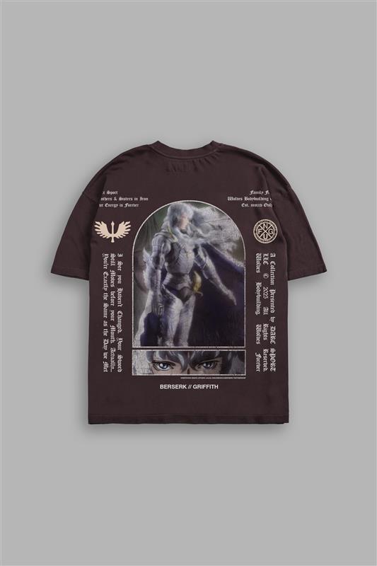 Femto "Premium" Oversized Tee in Darc Garnet - imagem 1