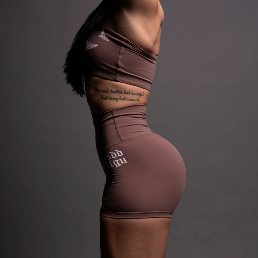 Guidance "Energy" Pump Shorts in Shadow Mauve — imagem 1