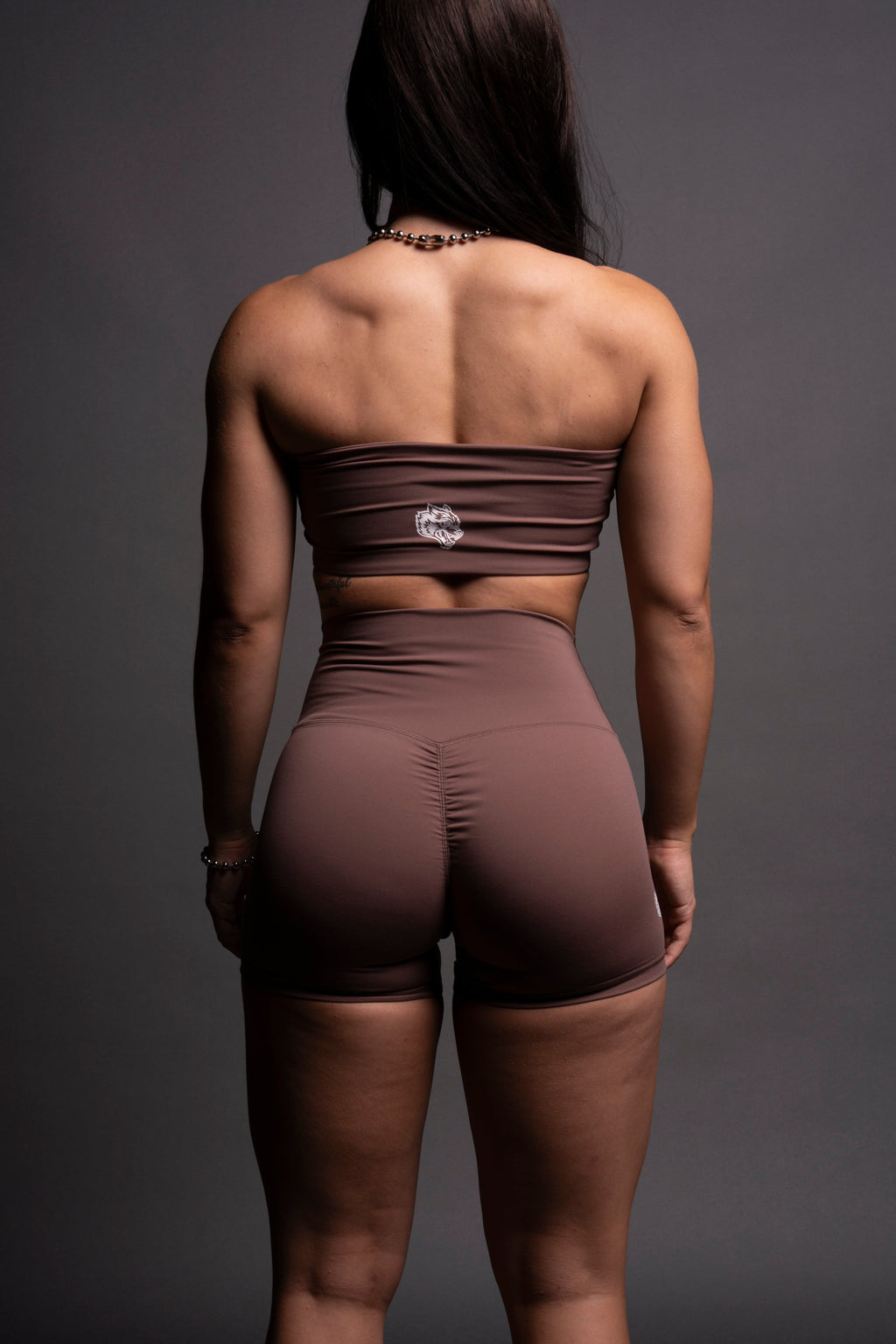 Guidance "Energy" Pump Shorts in Shadow Mauve — imagem 7