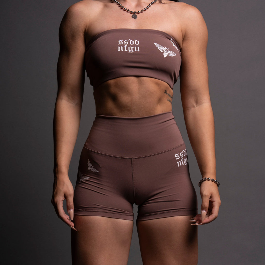 Guidance "Energy" Pump Shorts in Shadow Mauve — imagem 2