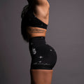 Throttle Everson Seamless "Sierra" Shorts in Black Starry Night — imagem 1