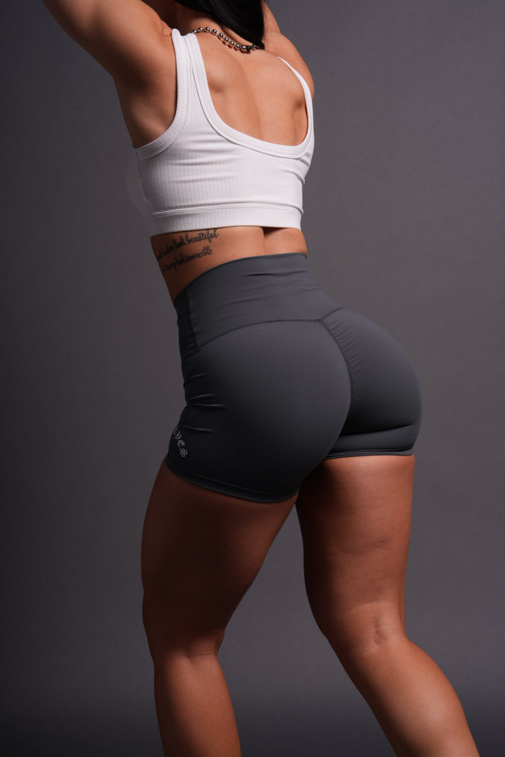 Chopper "Energy" Pump Shorts in Wolf Gray — imagem 6