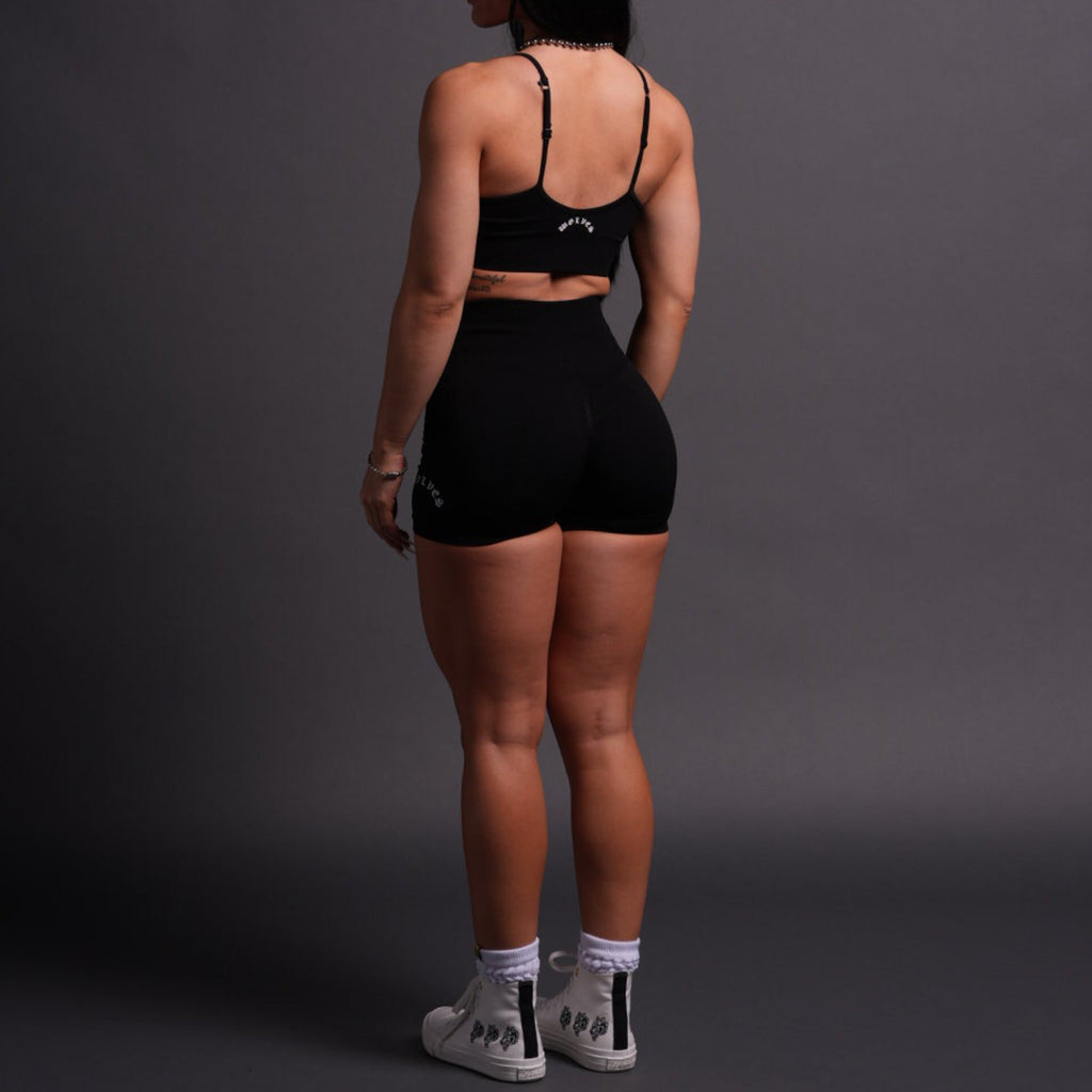 Chopper Everson Seamless "Valencourt" Shorts in Black — imagem 7