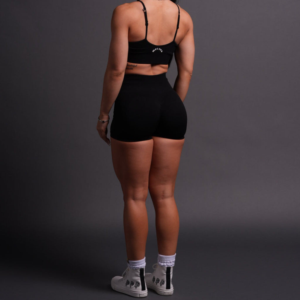 Chopper Everson Seamless "Training" Shorts in Black — imagem 7