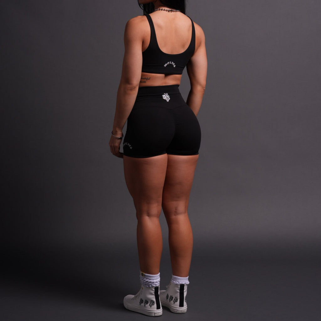 Chopper V2 "Energy" Pump Shorts in Black — imagem 7