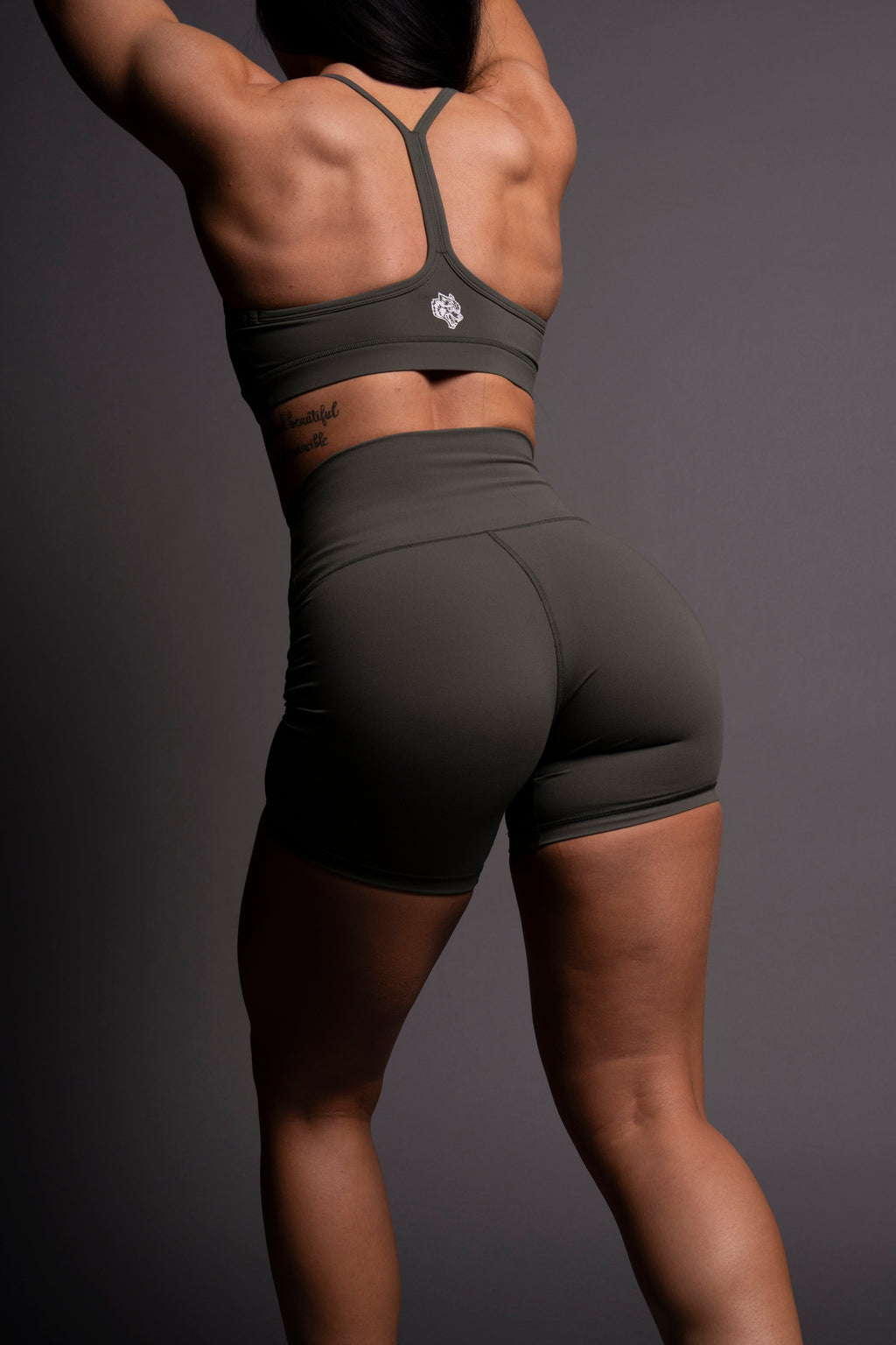 Chopper "Energy" Training Shorts in Pine Green — imagem 7