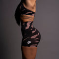 Wolves Forever Everson Seamless "Valencourt" Shorts in Purple Dusk Native Camo — imagem 1