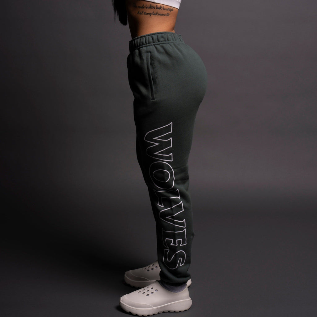 Hardcore She Post Lounge Sweats in Norse Green — imagem 2