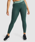 Fit Seamless Leggings - Dark Green — imagem 1