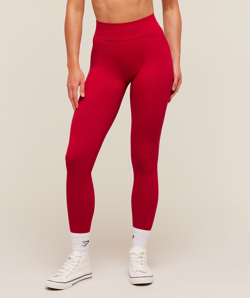 Flex V4 Leggings - Carmine Red — imagem 3