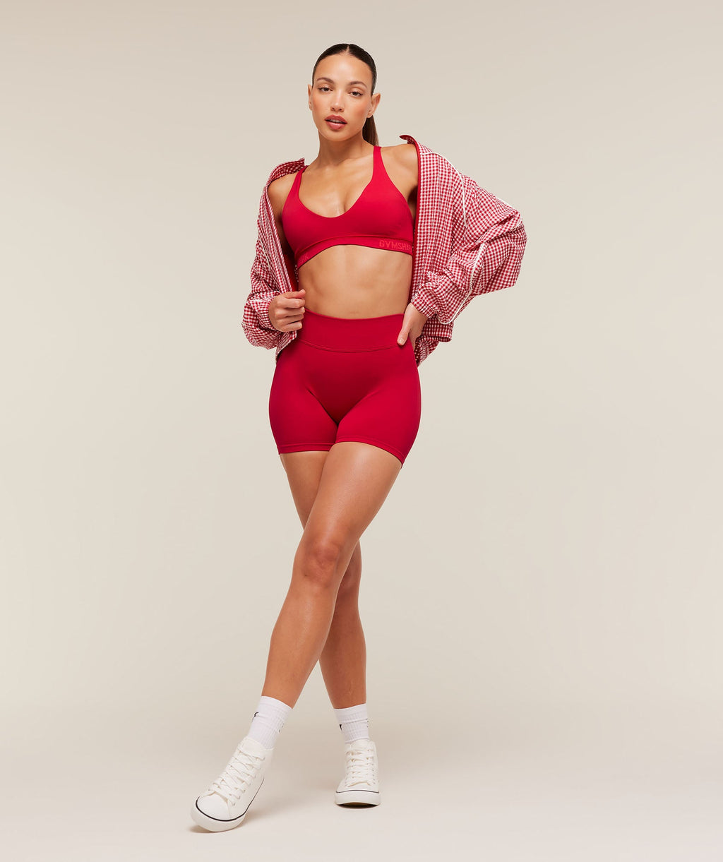 Flex V4 Shorts - Carmine Red — imagem 5