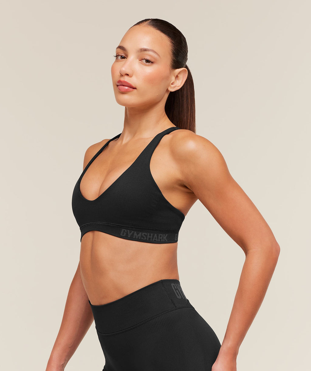 Flex V4 Sports Bra - Black — imagem 3