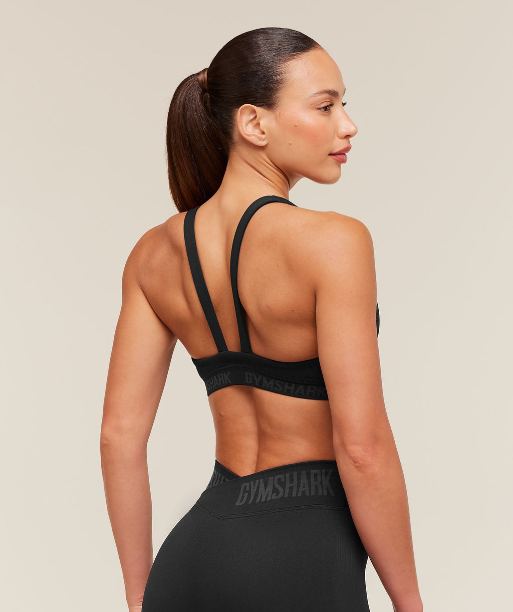 Flex V4 Sports Bra - Black — imagem 2