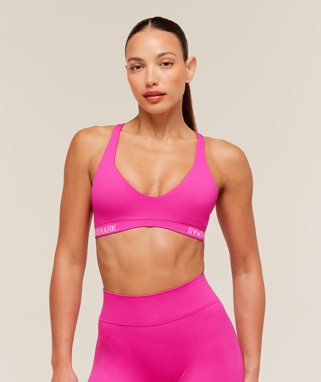 Flex V4 Sports Bra - Super-Set Pink — imagem 1