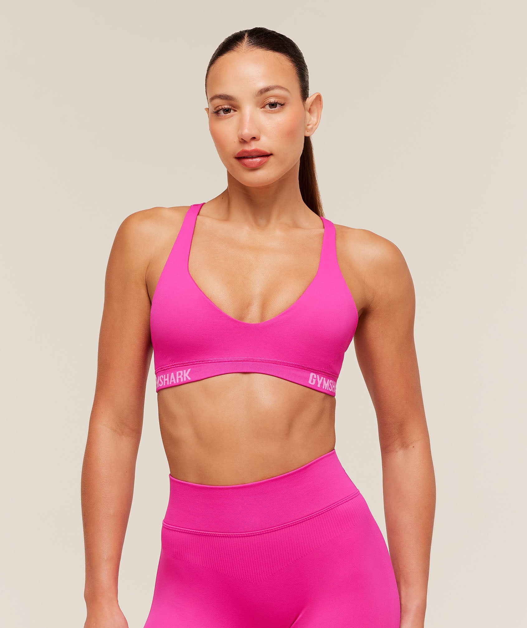 Flex V4 Sports Bra - Super-Set Pink — imagem 1