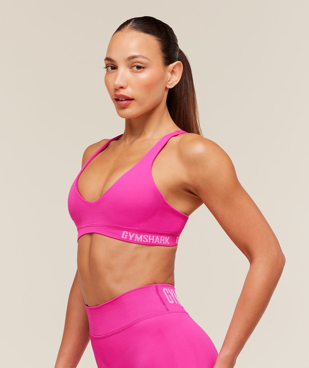 Flex V4 Sports Bra - Super-Set Pink — imagem 3