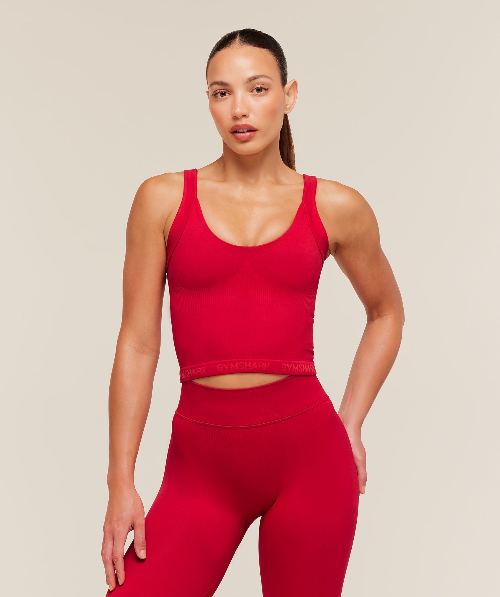 Flex V4 Tank Top - Carmine Red — imagem 1