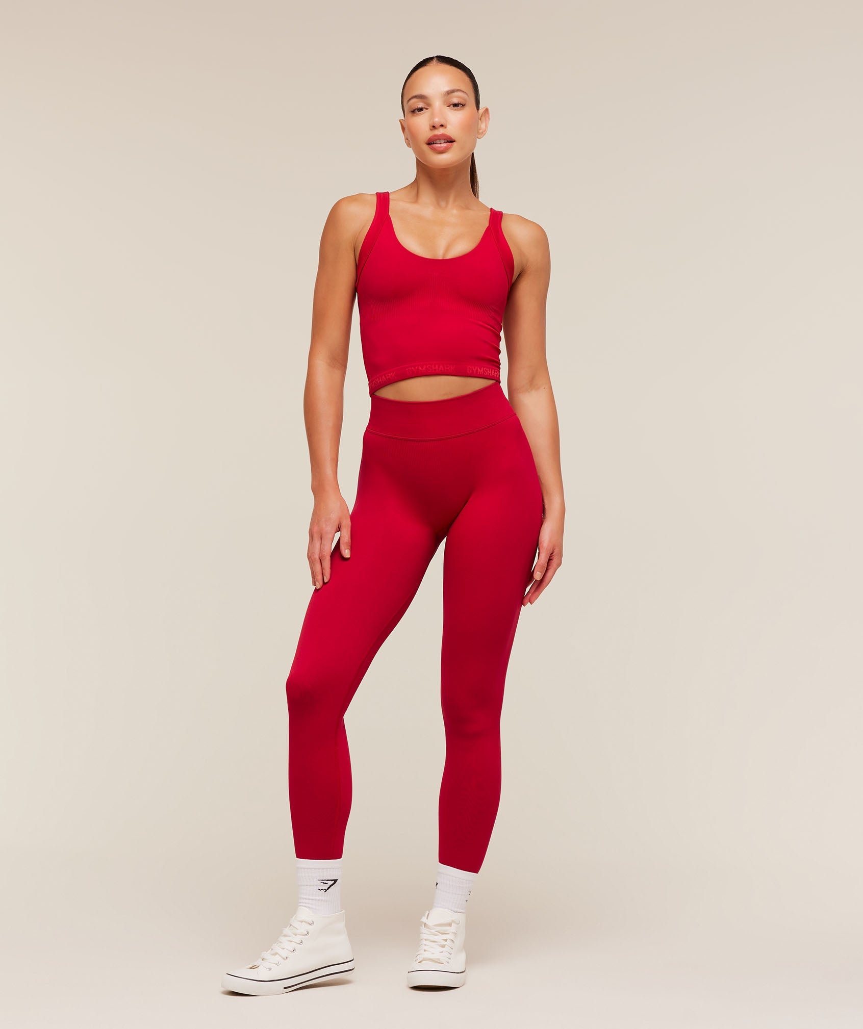 Flex V4 Tank Top - Carmine Red — imagem 4