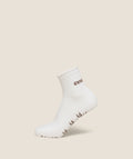 Frill Pilates Midi Sock - Soft White/Soft Brown — imagem 1