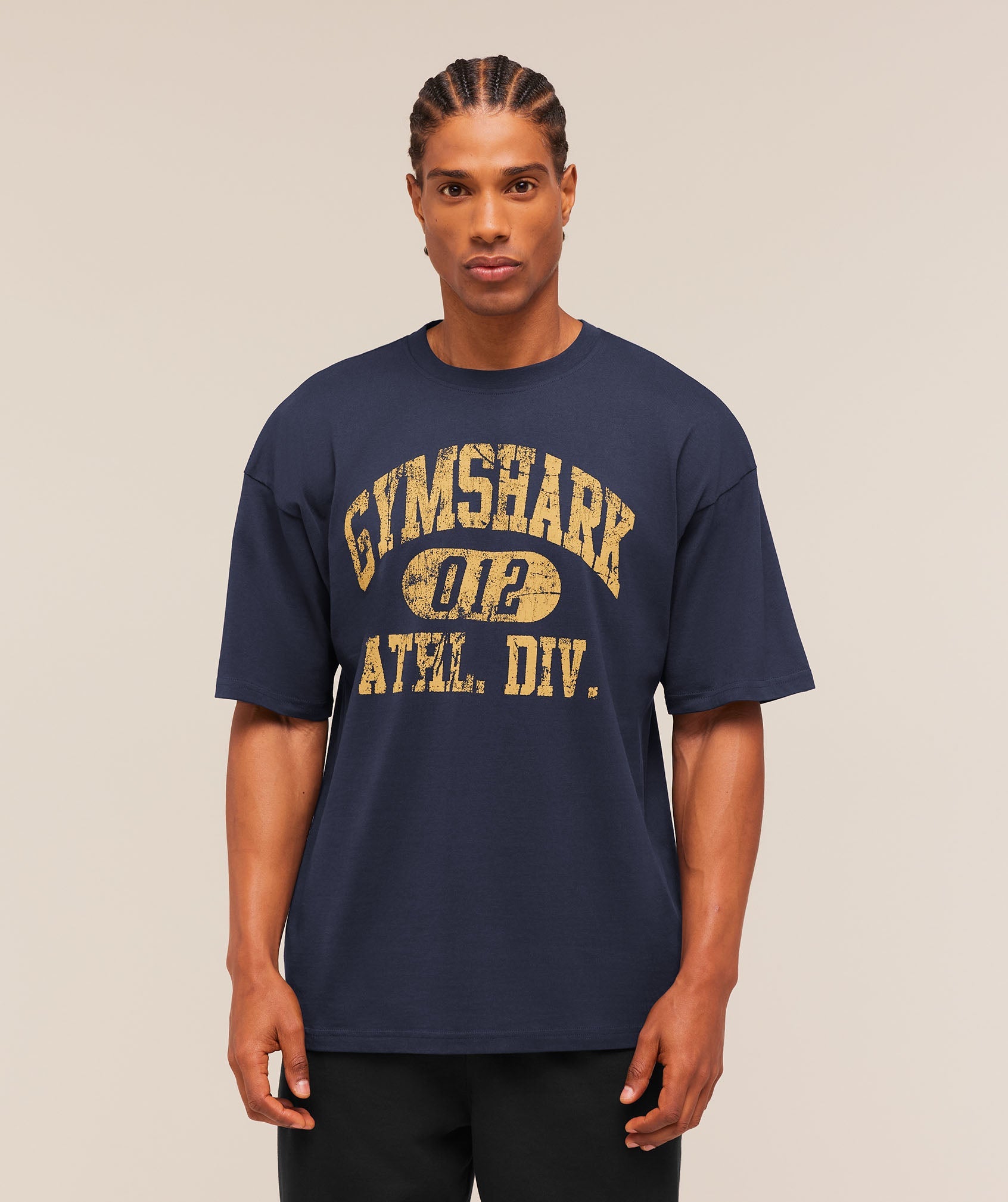 Athletic Division Graphic T-Shirt - Heavy Blue — imagem 2