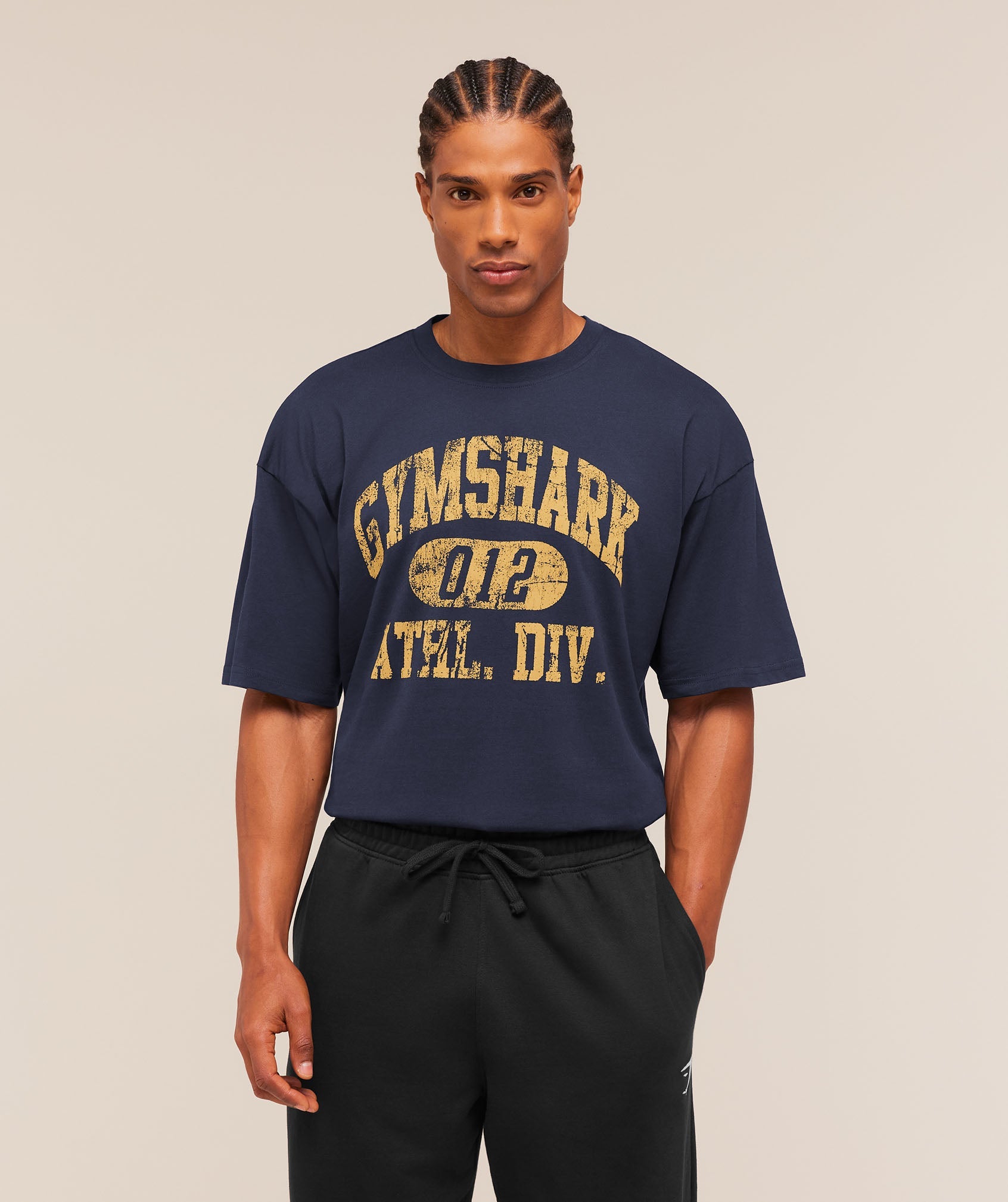Athletic Division Graphic T-Shirt - Heavy Blue — imagem 1