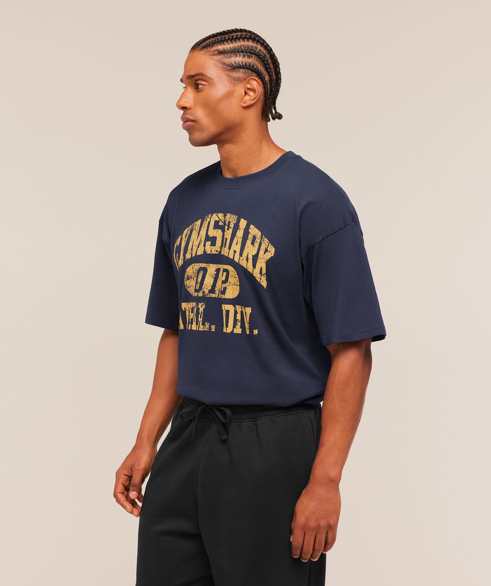 Athletic Division Graphic T-Shirt - Heavy Blue — imagem 4