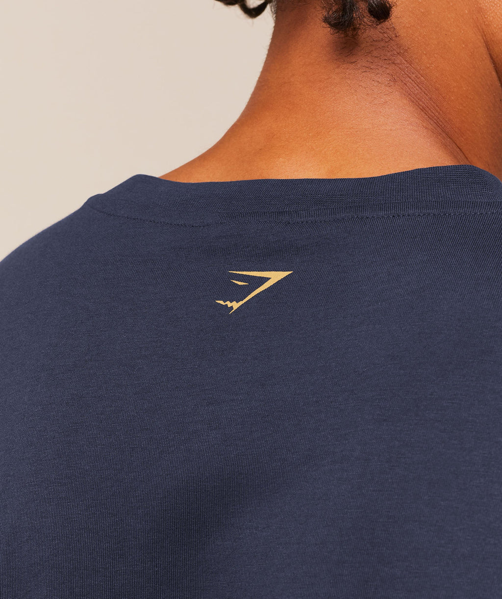 Athletic Division Graphic T-Shirt - Heavy Blue — imagem 6