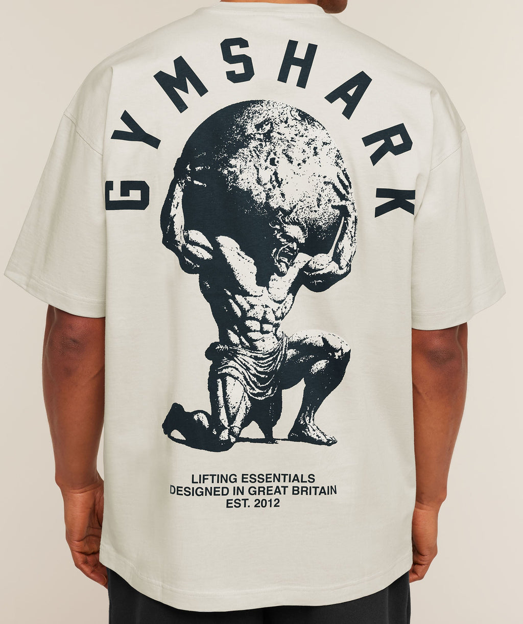 Atlas T-Shirt - Tinted White — imagem 5