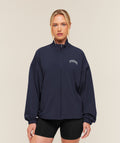 College Crest Graphic Track Jacket - Heavy Blue — imagem 1