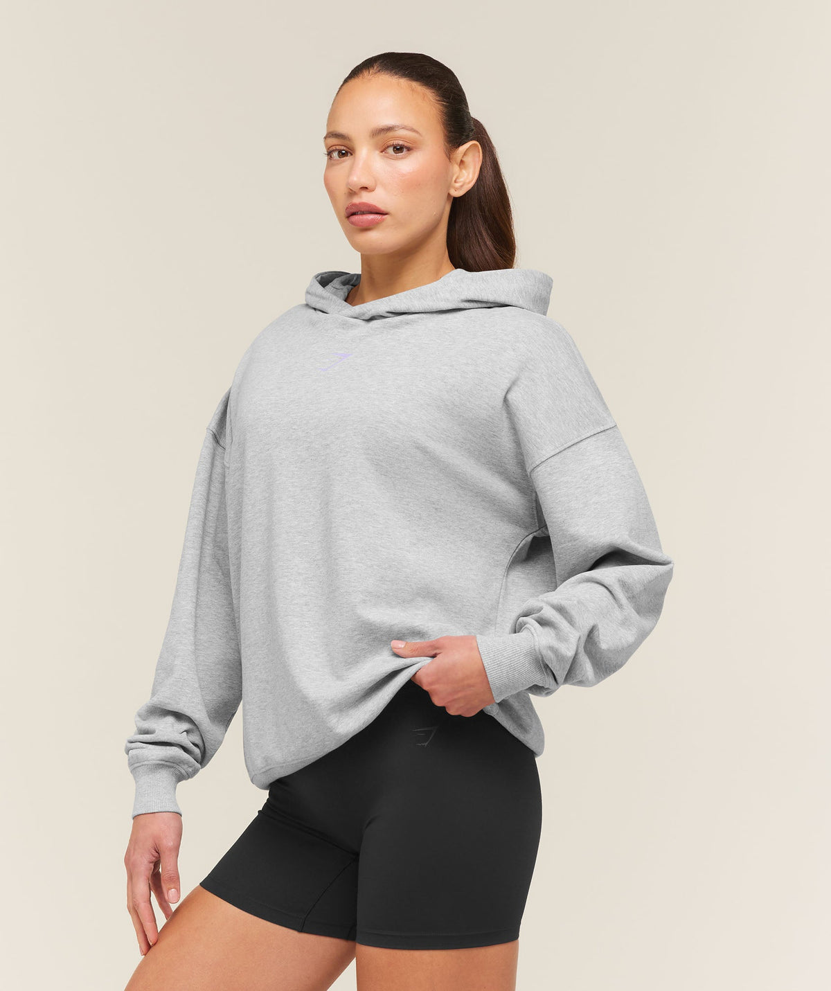 Conditioning Club Hoodie - Light Grey Core Marl — imagem 3