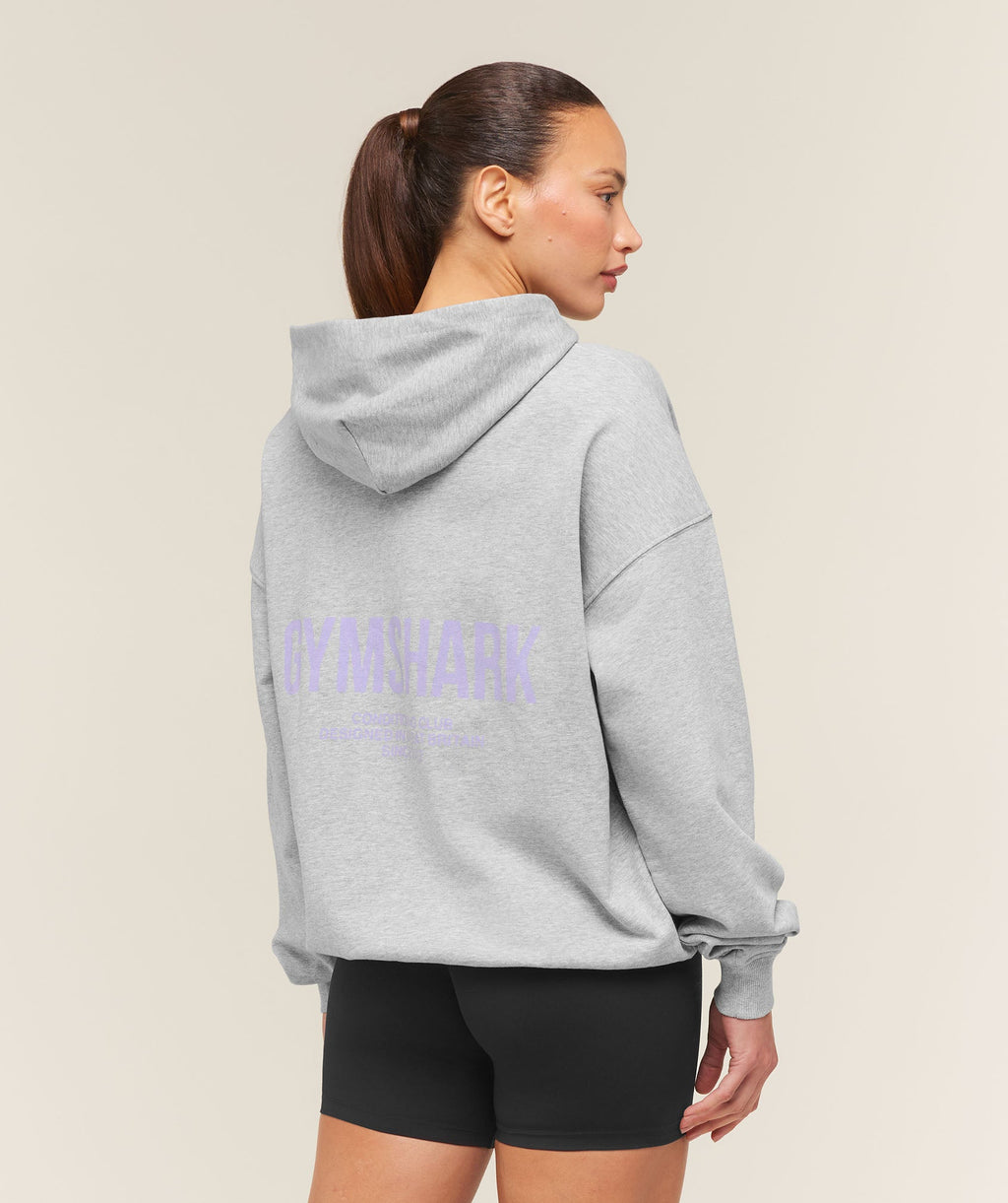 Conditioning Club Hoodie - Light Grey Core Marl — imagem 1