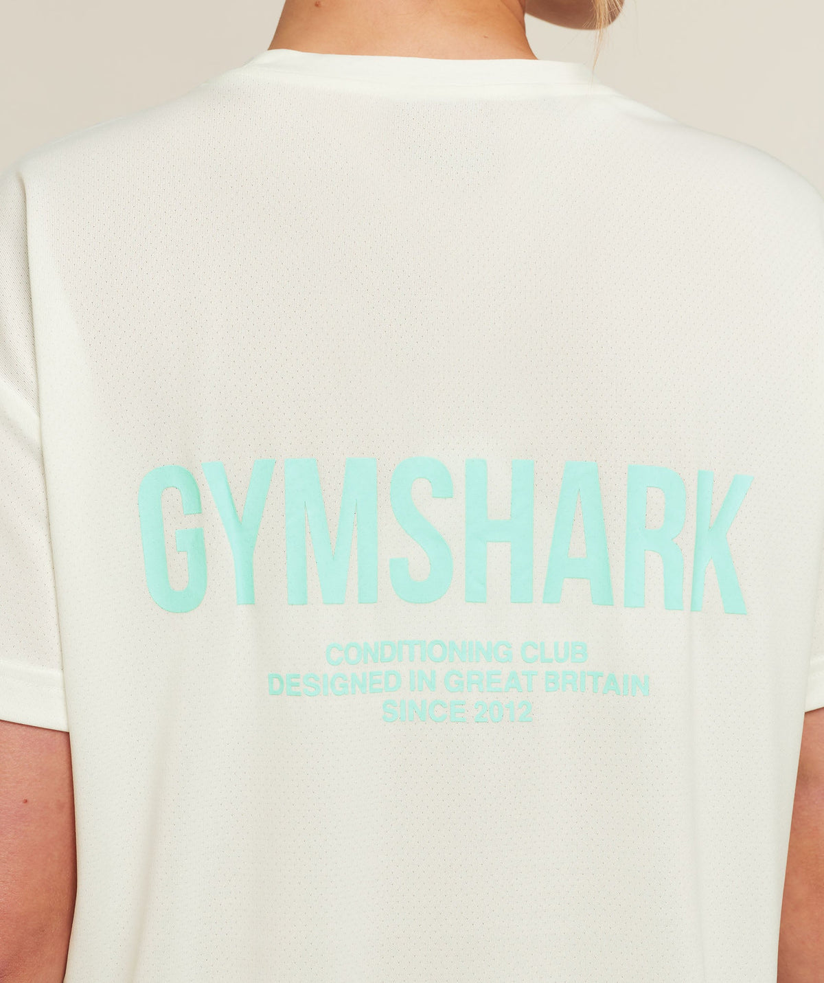 Conditioning Club Oversized Short Sleeve T-Shirt - Soft White — imagem 5