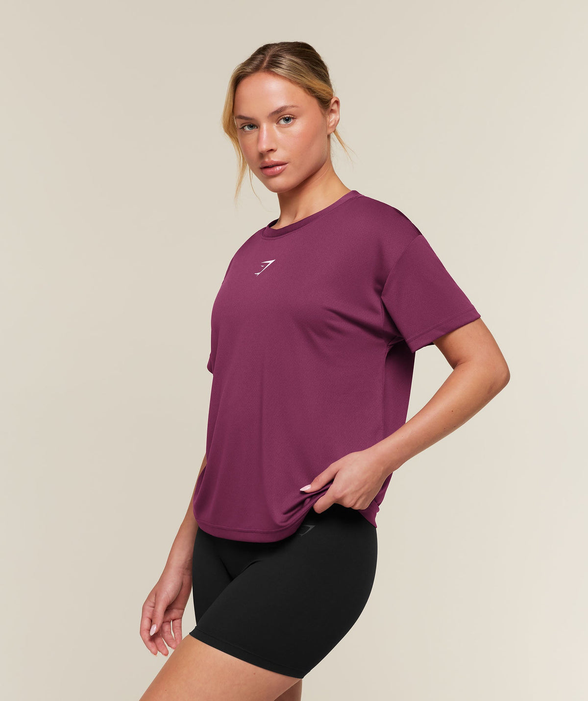 Conditioning Club Oversized Short Sleeve T-Shirt - Strength Pink — imagem 3