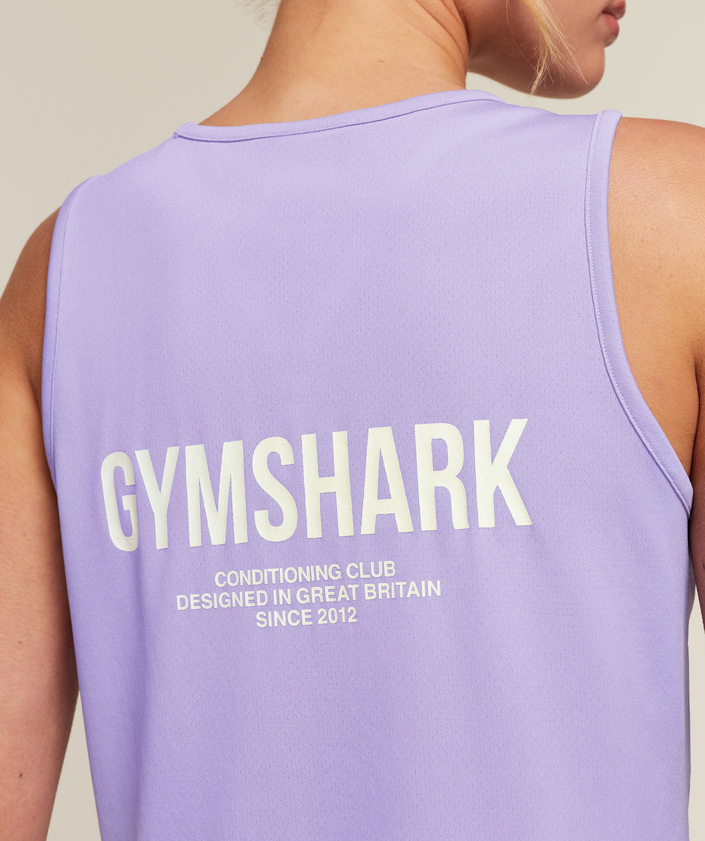 Conditioning Club Tank - Pace Purple — imagem 5