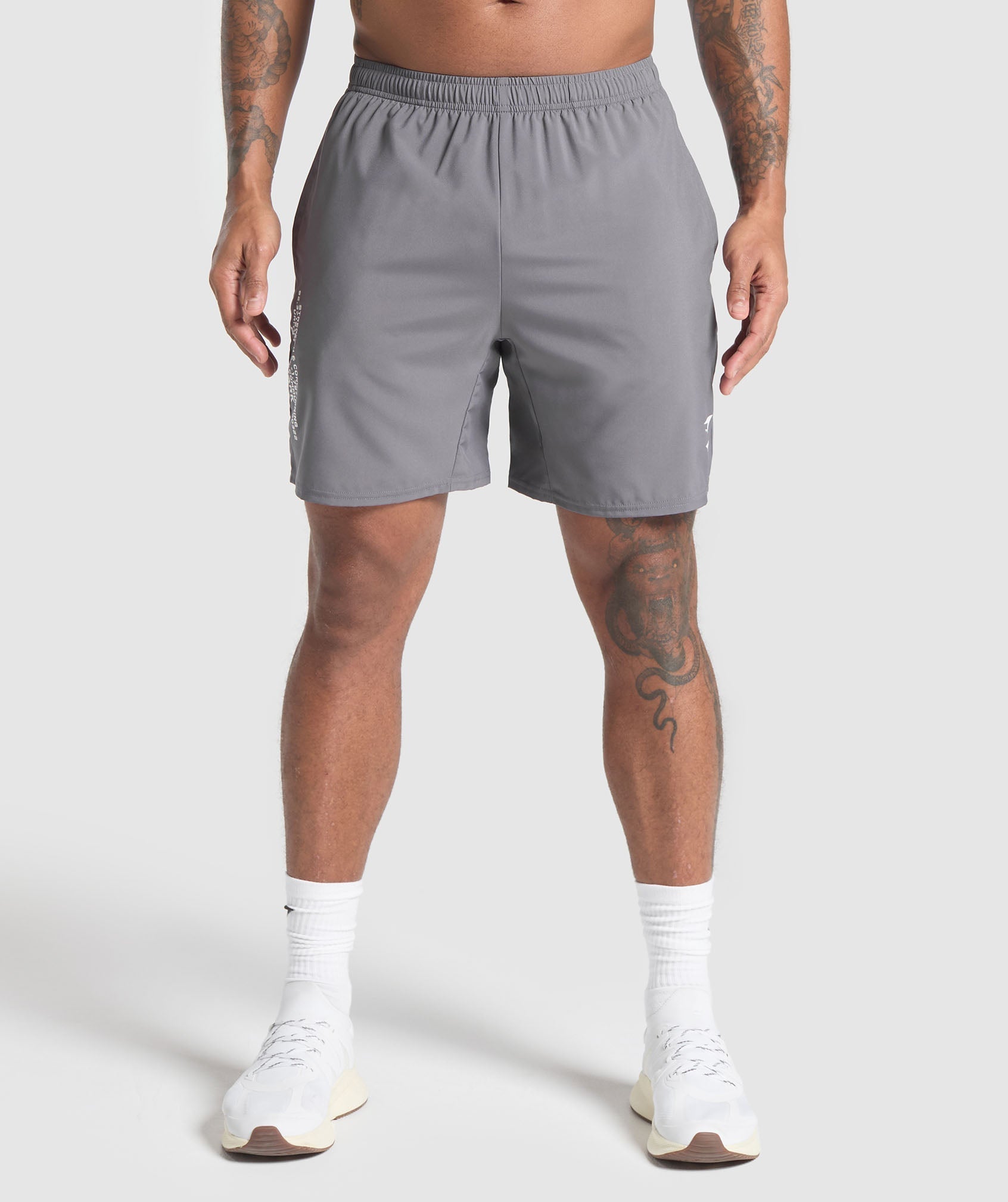 Fitness Apparel 7" Shorts - Brushed Grey — imagem 1