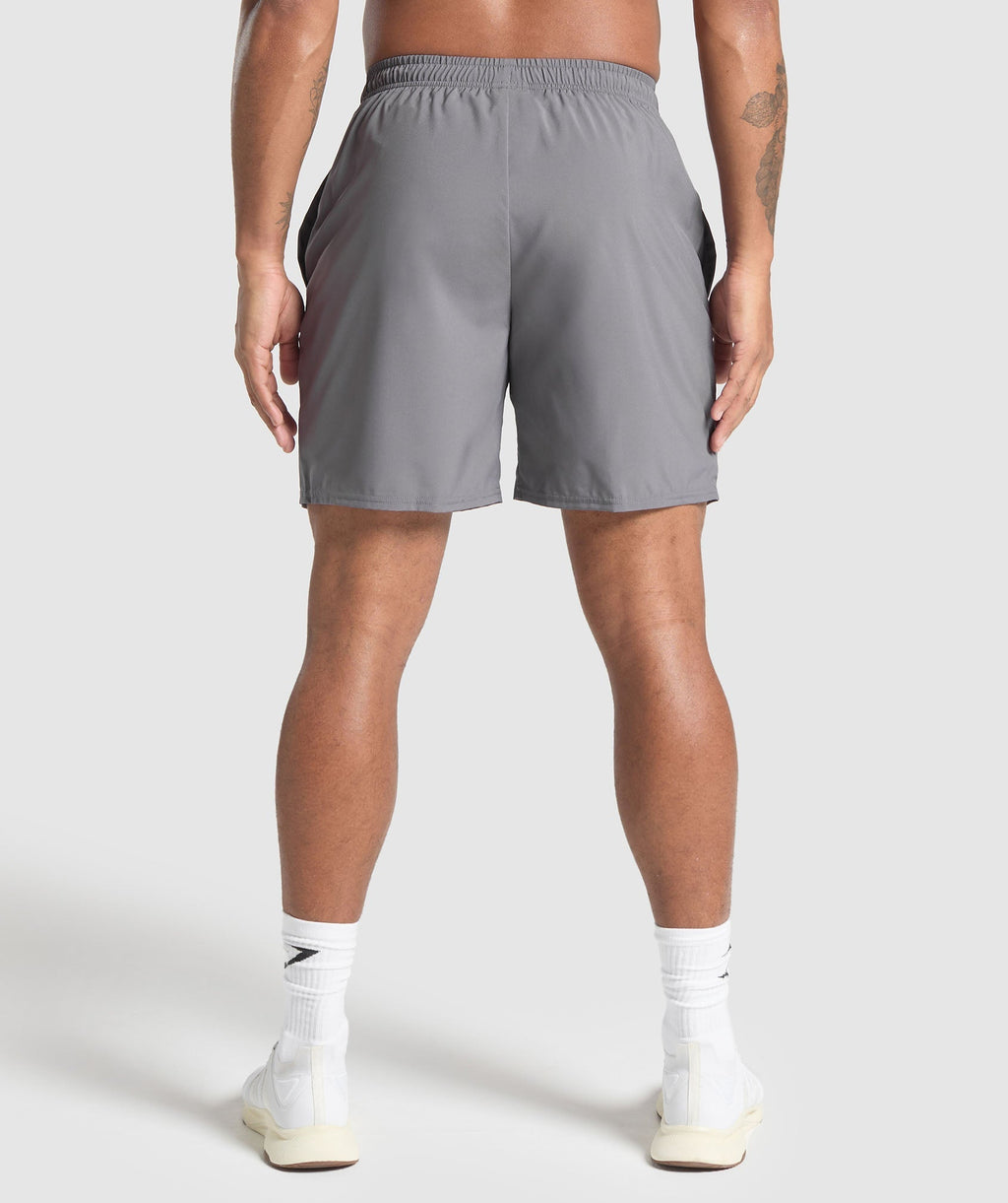 Fitness Apparel 7" Shorts - Brushed Grey — imagem 3