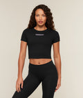 For The Ones Who Show Up Graphic Baby Tee - Black — imagem 1