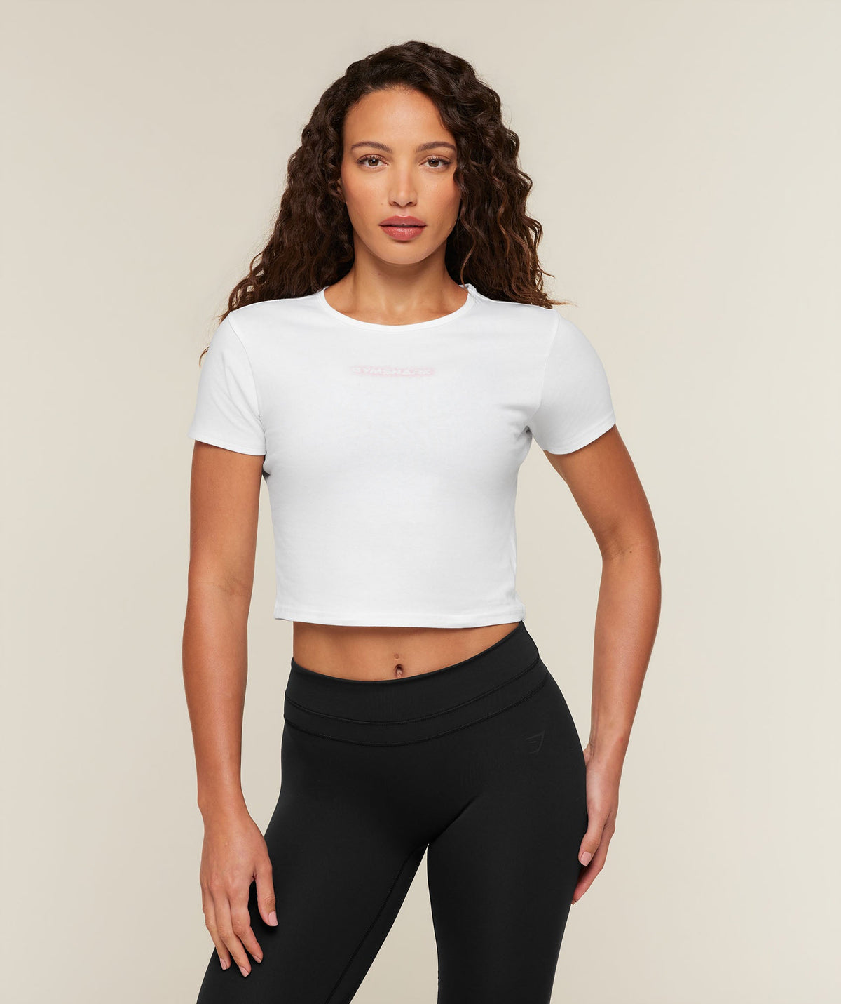 For The Ones Who Show Up Graphic Baby Tee - White — imagem 1