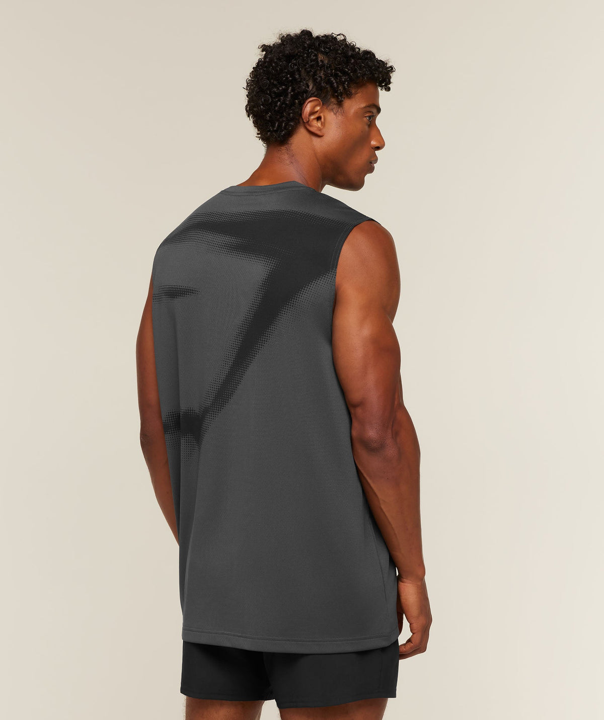 Motion Blur Graphic Tank - Onyx Grey — imagem 2