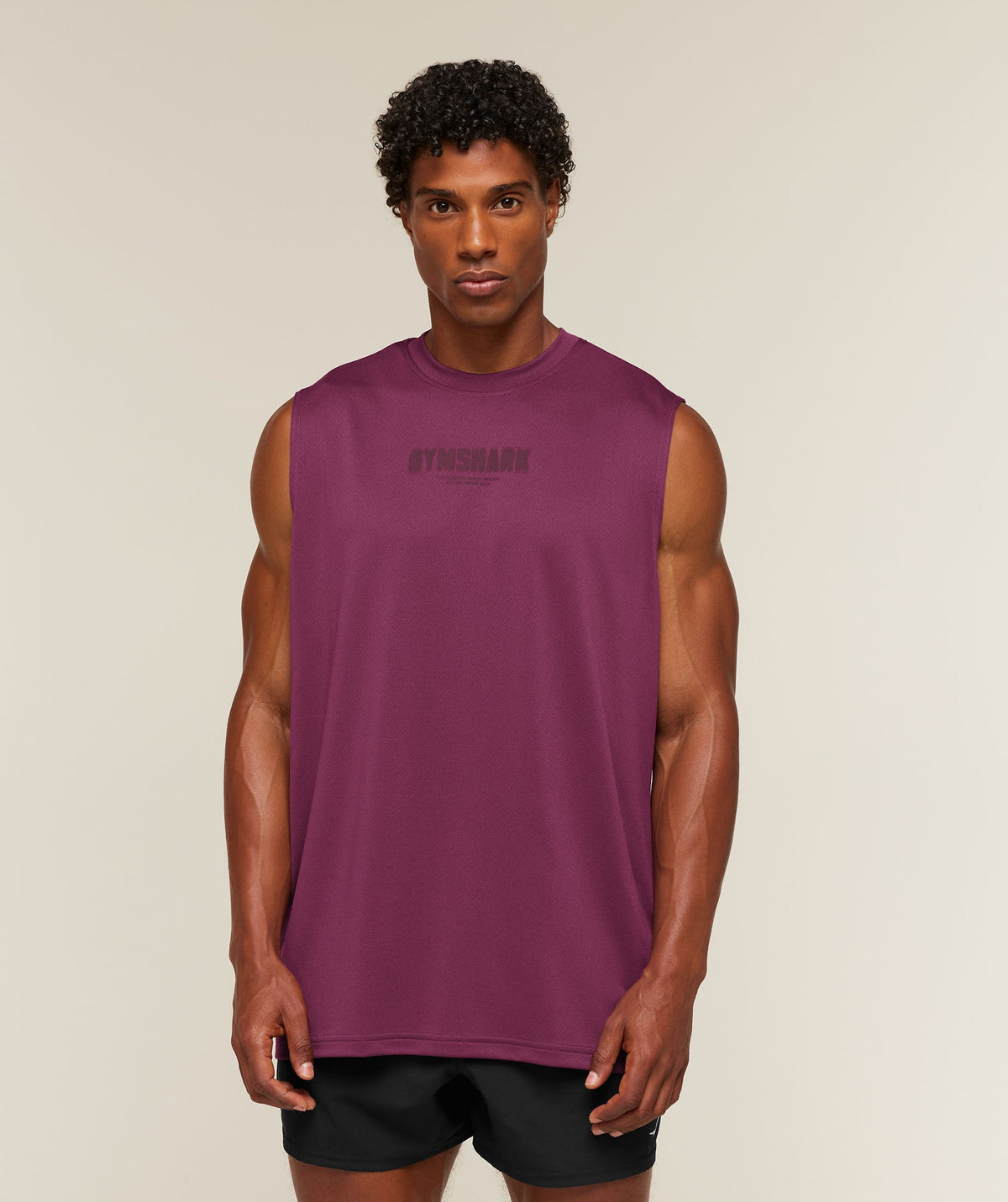 Motion Blur Graphic Tank - Strength Pink — imagem 1