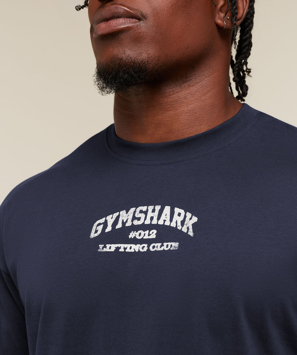 Faded Collegiate Graphic T-Shirt - Heavy Blue — imagem 5