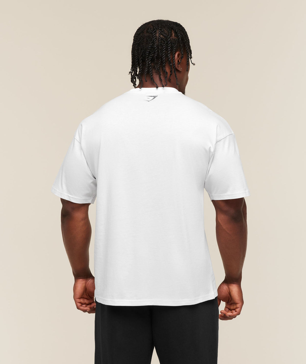 Faded Collegiate Graphic T-Shirt - White — imagem 2