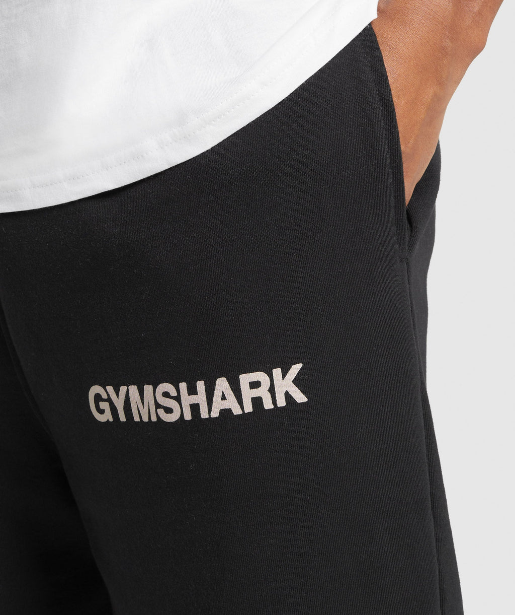 EST 2012 Straight Leg Joggers - Black — imagem 6