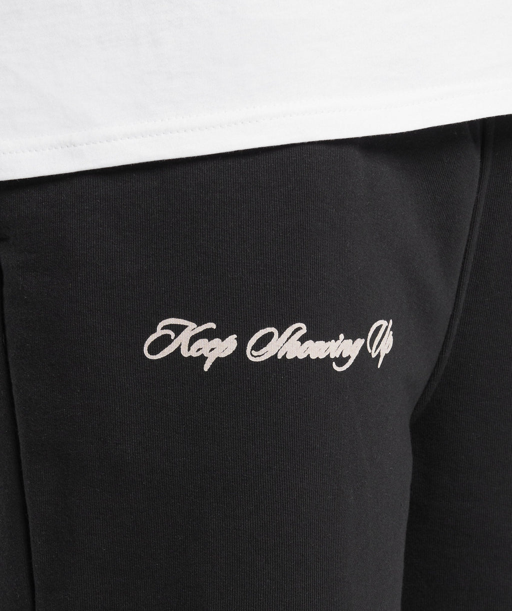EST 2012 Straight Leg Joggers - Black — imagem 7