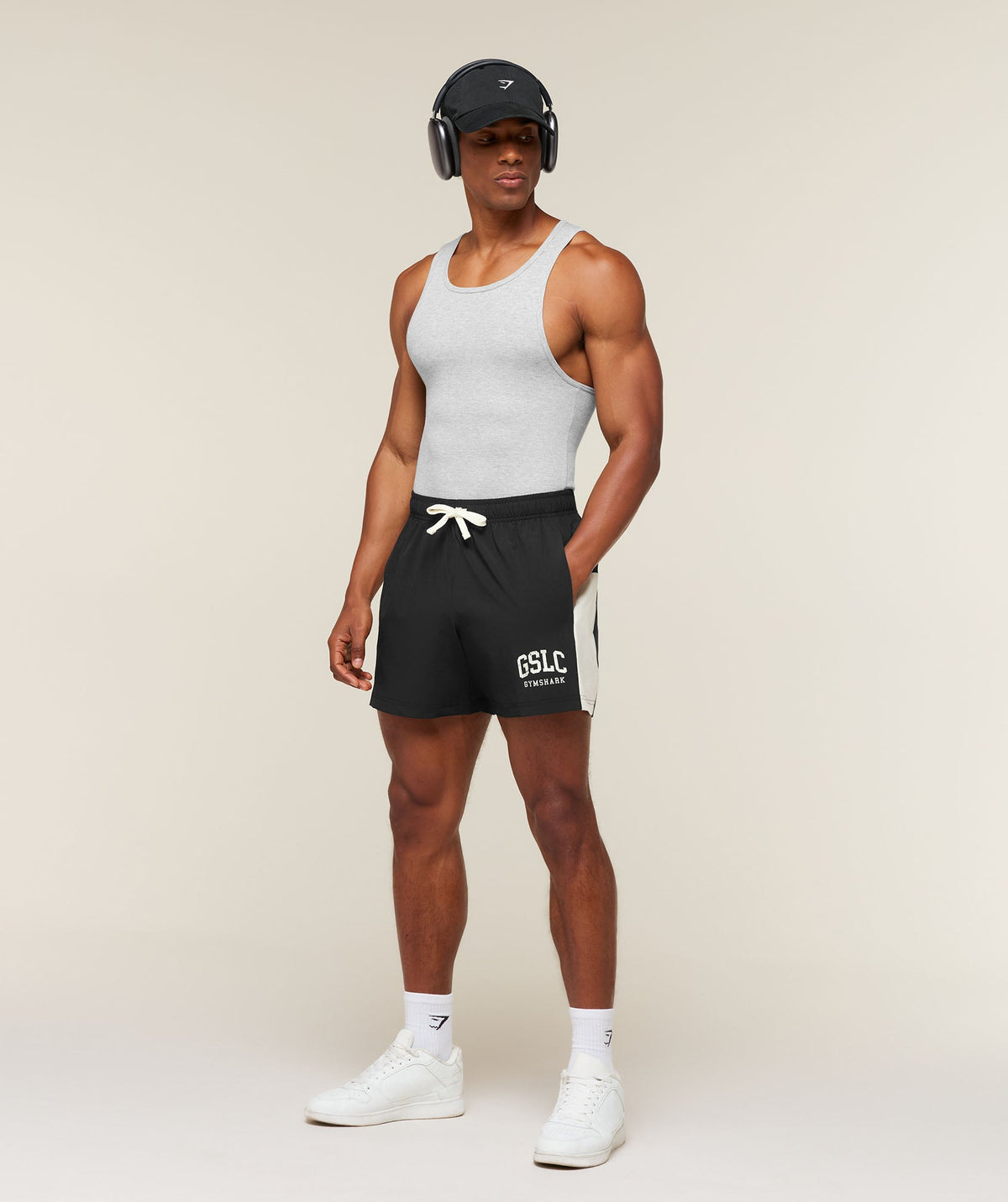 GSLC Emblem Shorts - Black — imagem 5