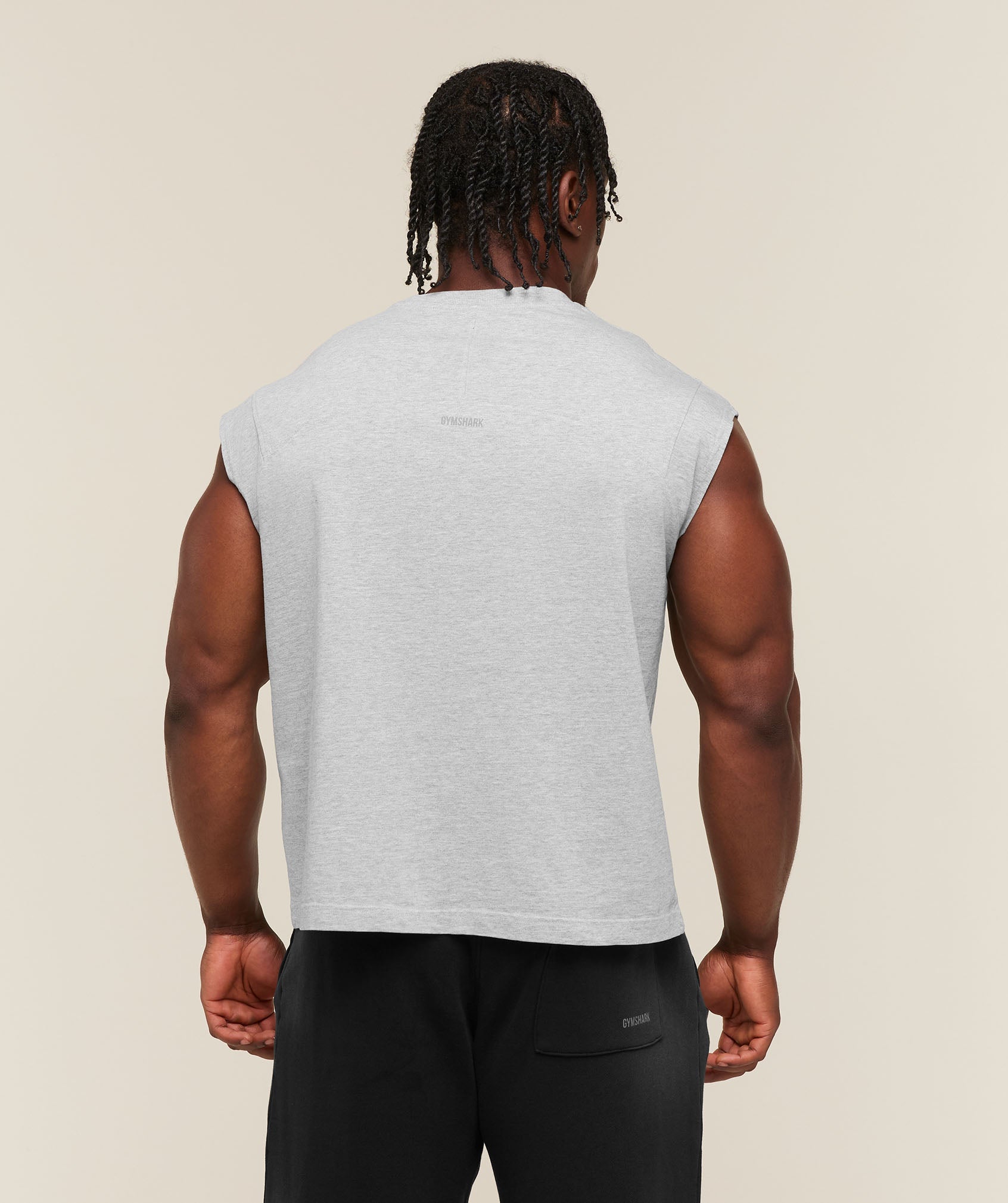 GSLC Cut off tank - Bros Soft Grey Marl — imagem 2
