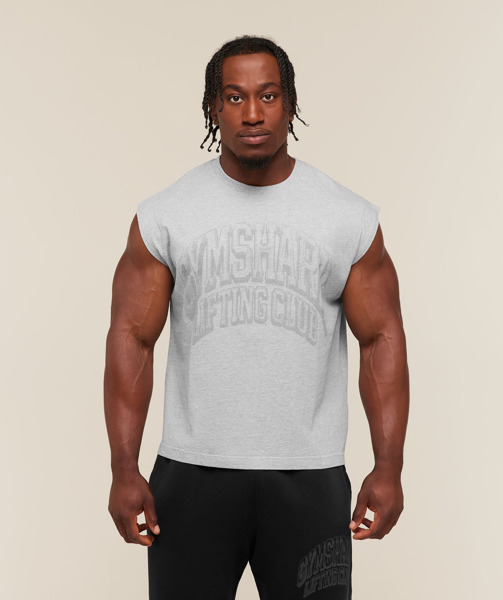 GSLC Cut off tank - Bros Soft Grey Marl — imagem 1